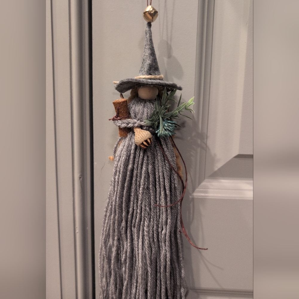 Handmade Whimsical Witch Decor